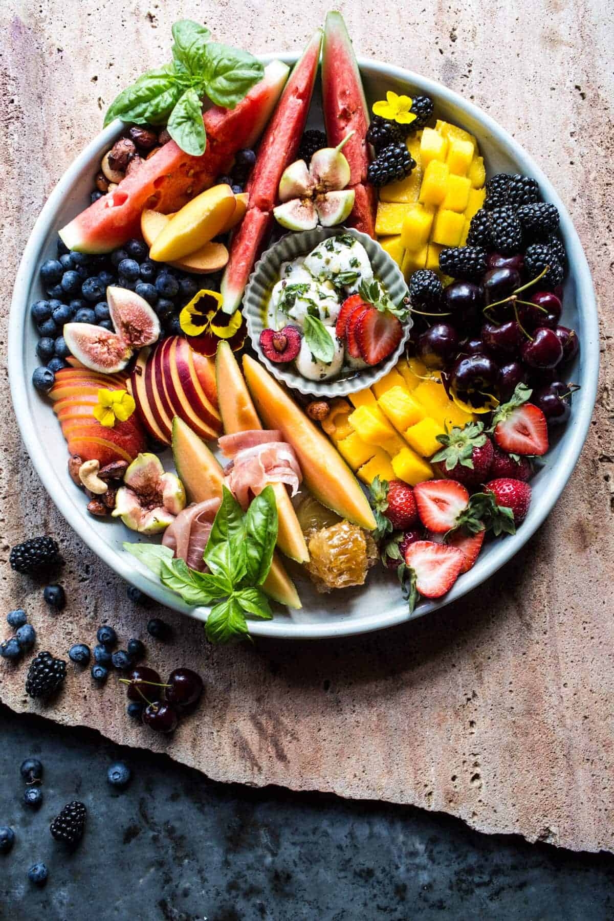 fruit plate pictures