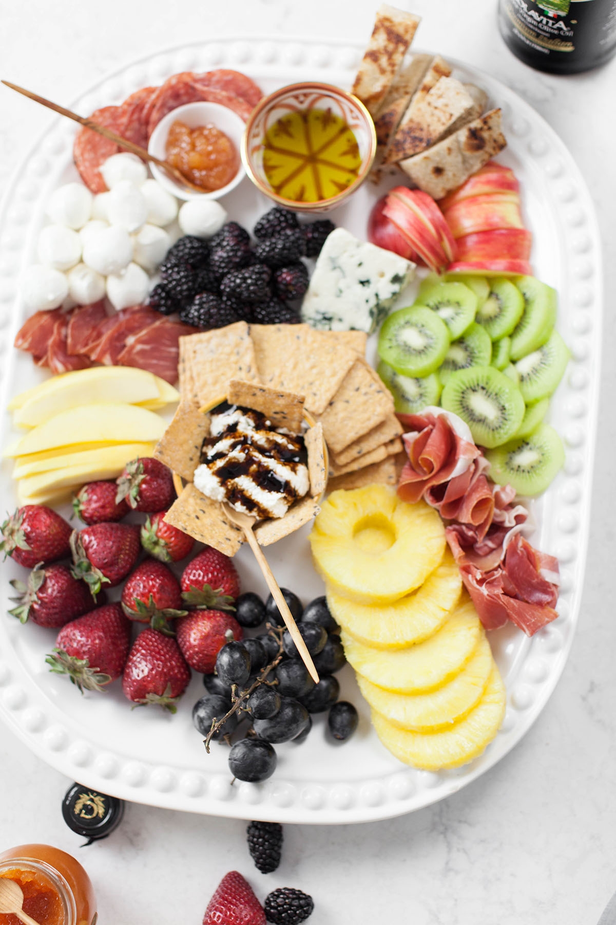Sweet Fruit And Cheese Platter Colavita Recipes