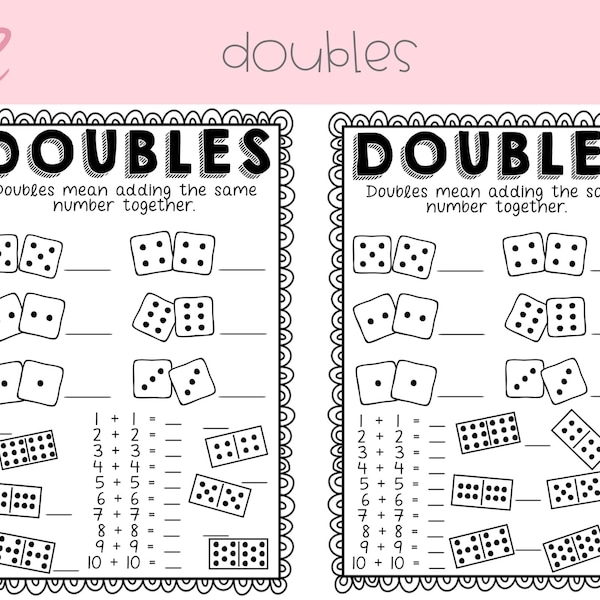 Teacher Math Worksheets Etsy