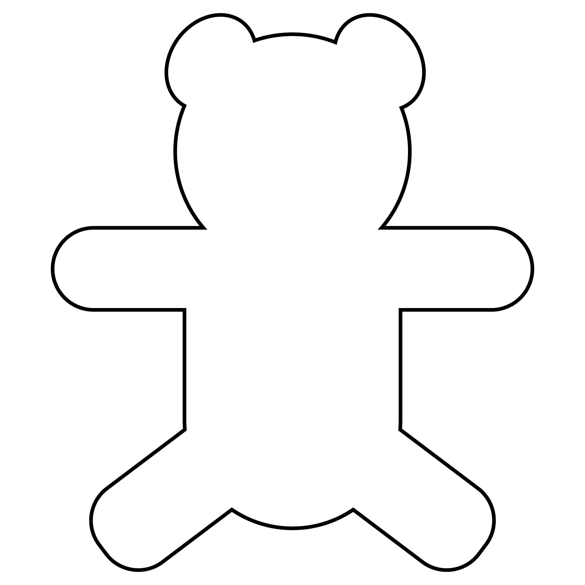 free printable bear pictures