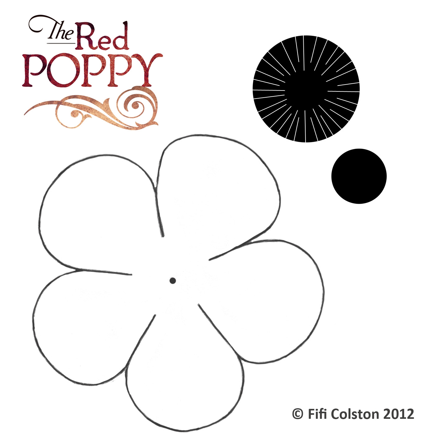 Template Poppy Flower ClipArt Best