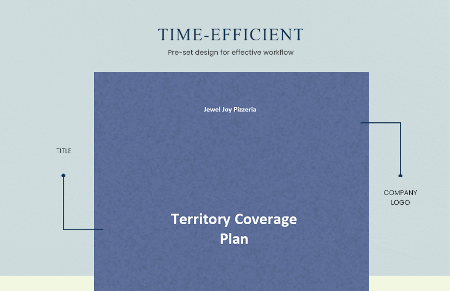 Territory Coverage Plan Template In Pages PDF Word Google Docs 