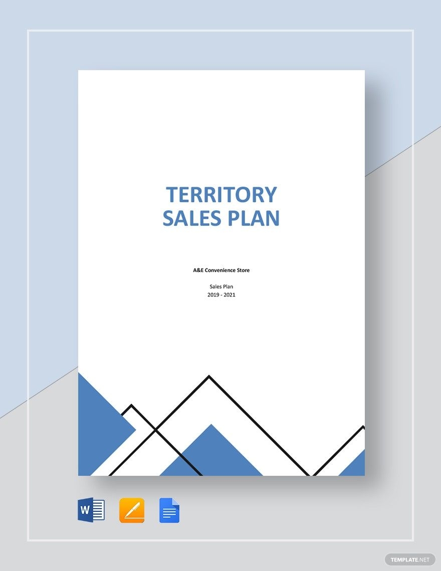 sales territory plan template
