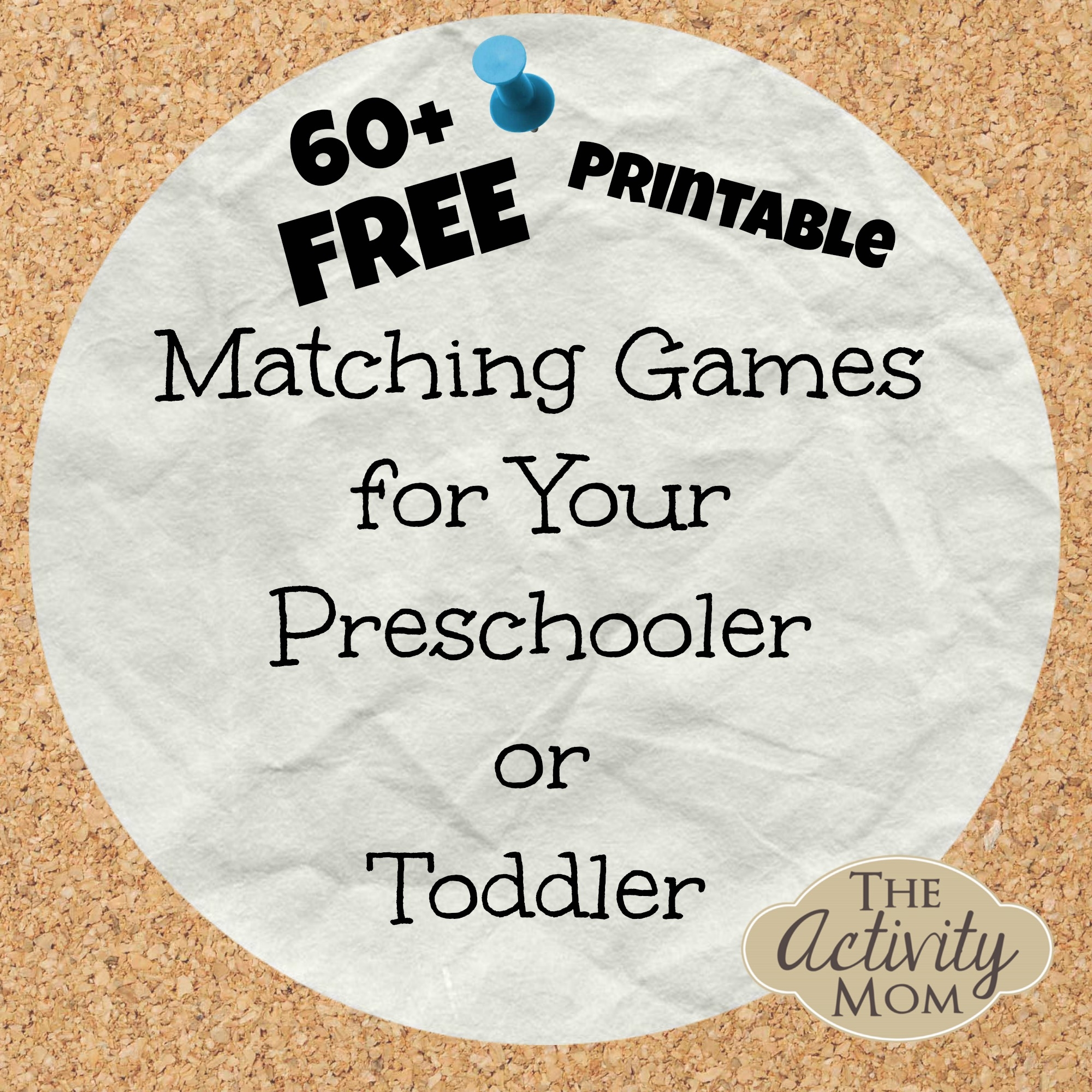 The Activity Mom Free Printable Matching Games