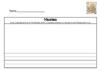 The Meanies Activities By Maya Cacho TPT