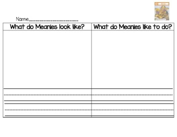 The Meanies Activities By Maya Cacho TPT