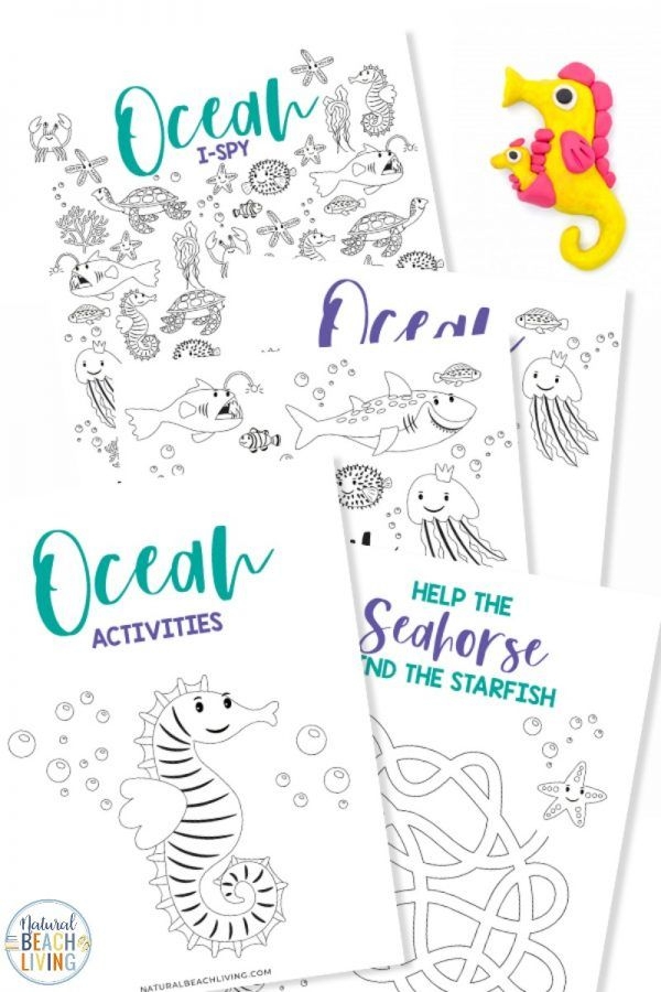 This Free Printable Ocean Activity Pack Is So Much Fun For Early 
