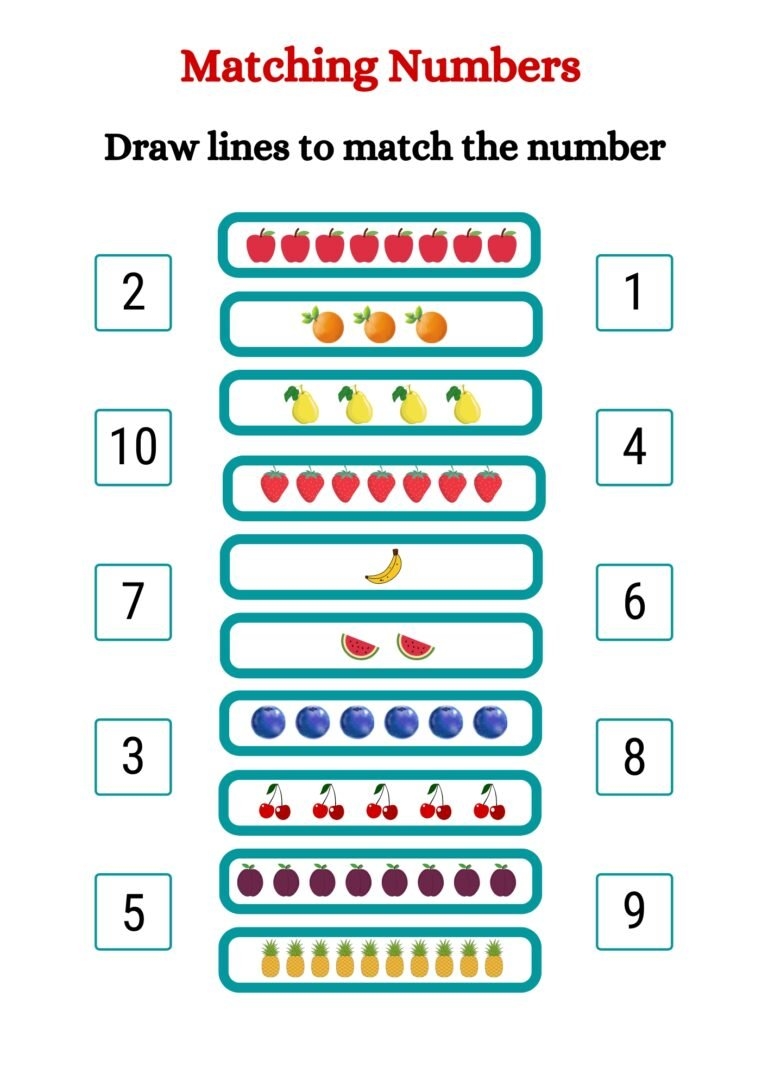 Top 5 LKG Worksheets Maths With Answers Pdf Download