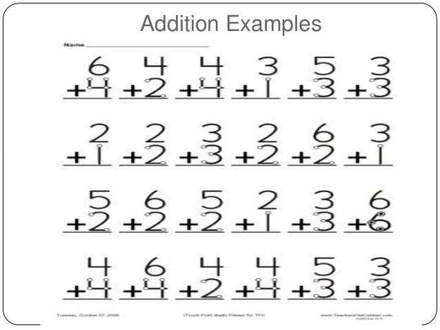 Touch Math Practice Worksheets 693237 Worksheets Samples