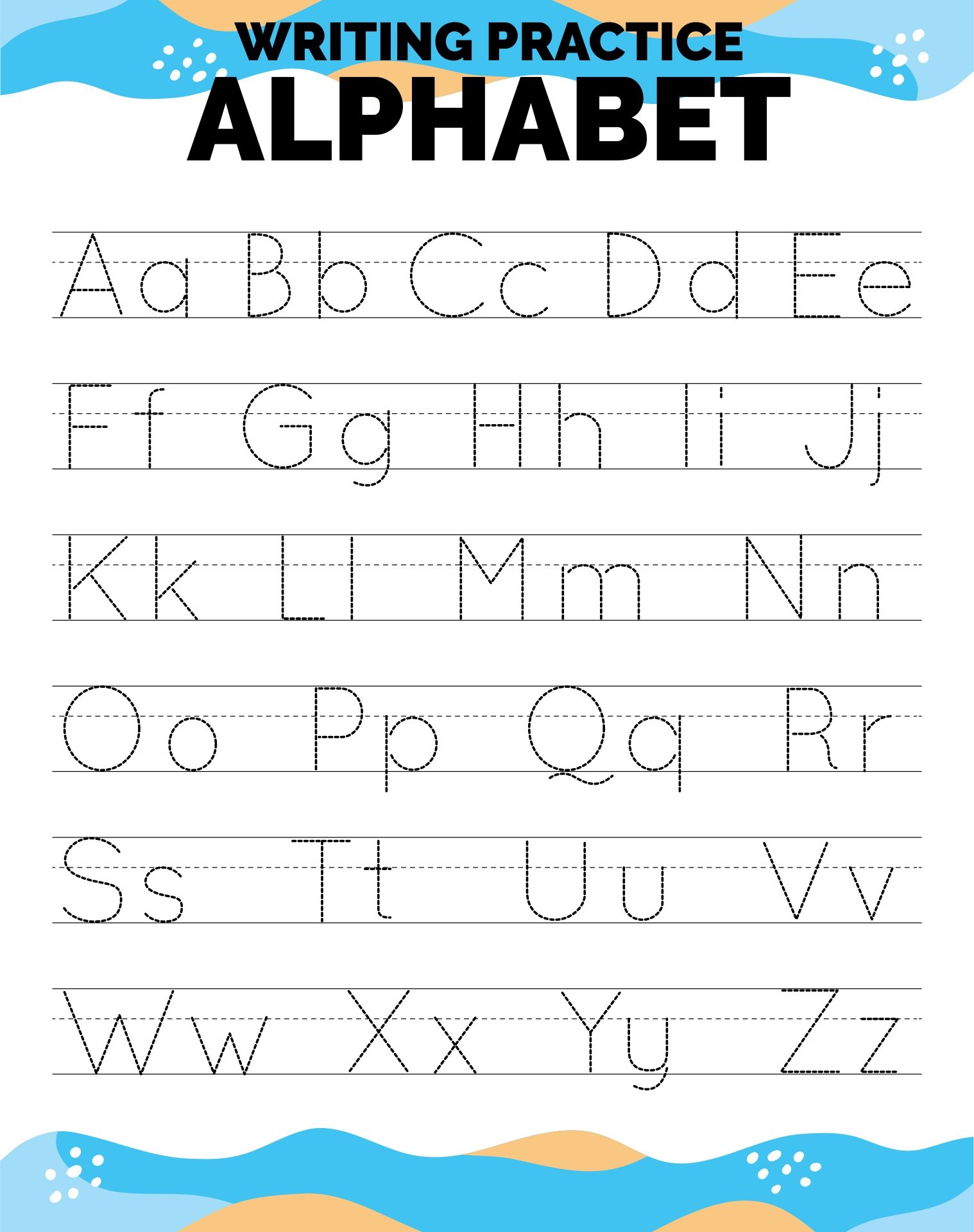 free printable alphabet activities