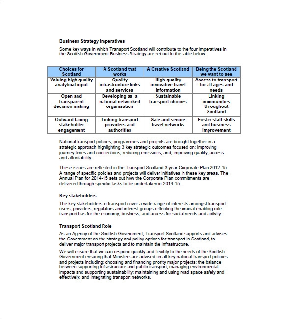 Trucking Plan Business Template 13 Word Excel PDF Format Download
