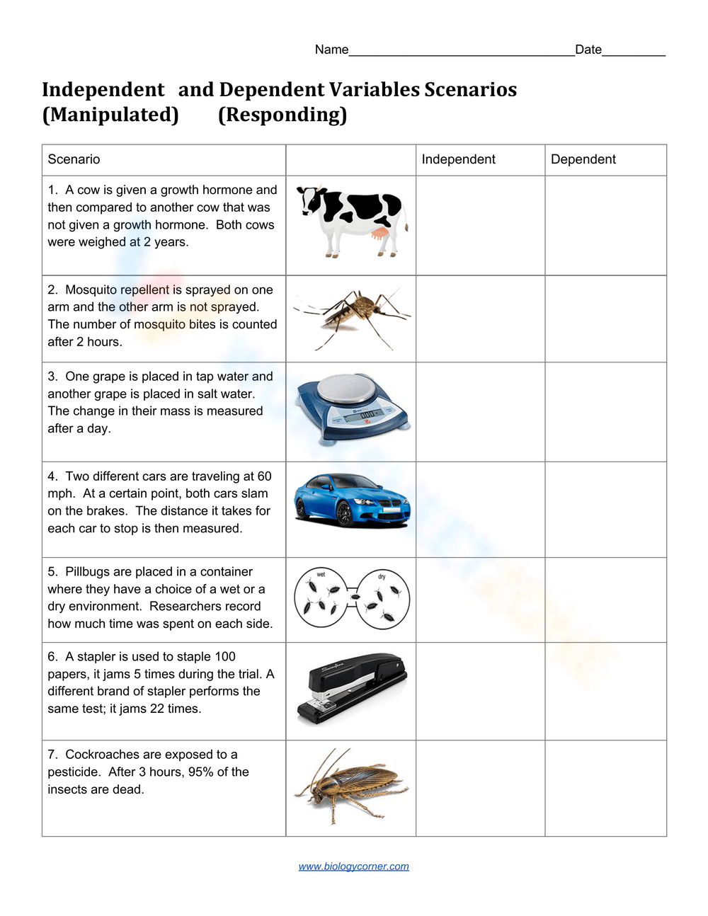 Understanding Dependent And Independent Variables Helping With Math