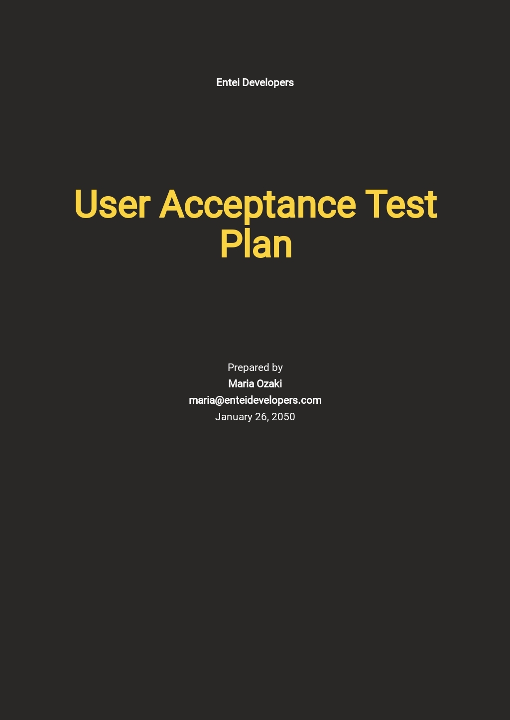 User Acceptance Test Plan Template Free PDF Word DOC Apple MAC