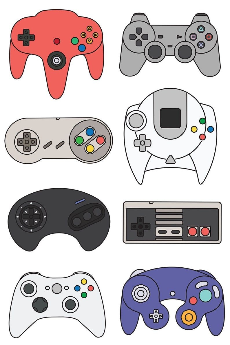 Video Game Controller Printable Printable Word Searches