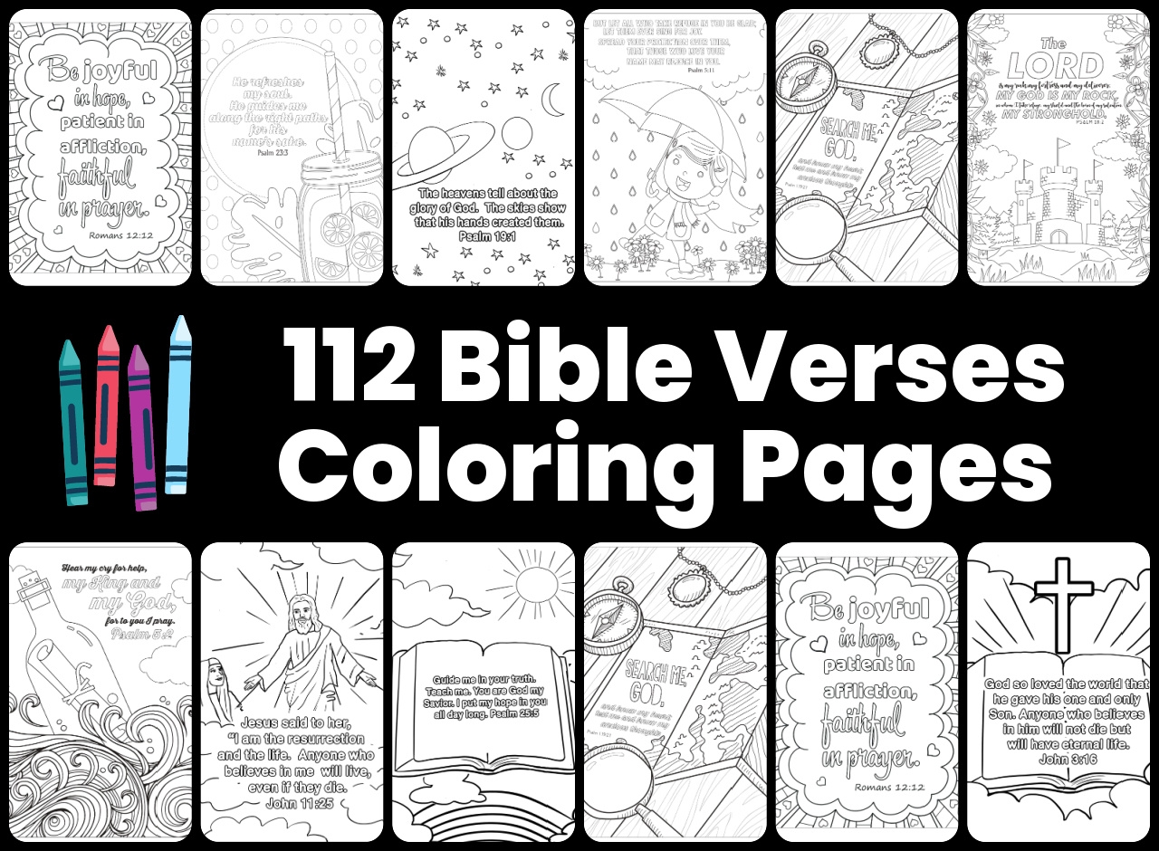 free printable bible coloring pictures