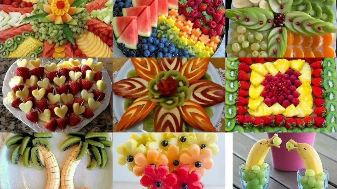fruit salad decoration pictures