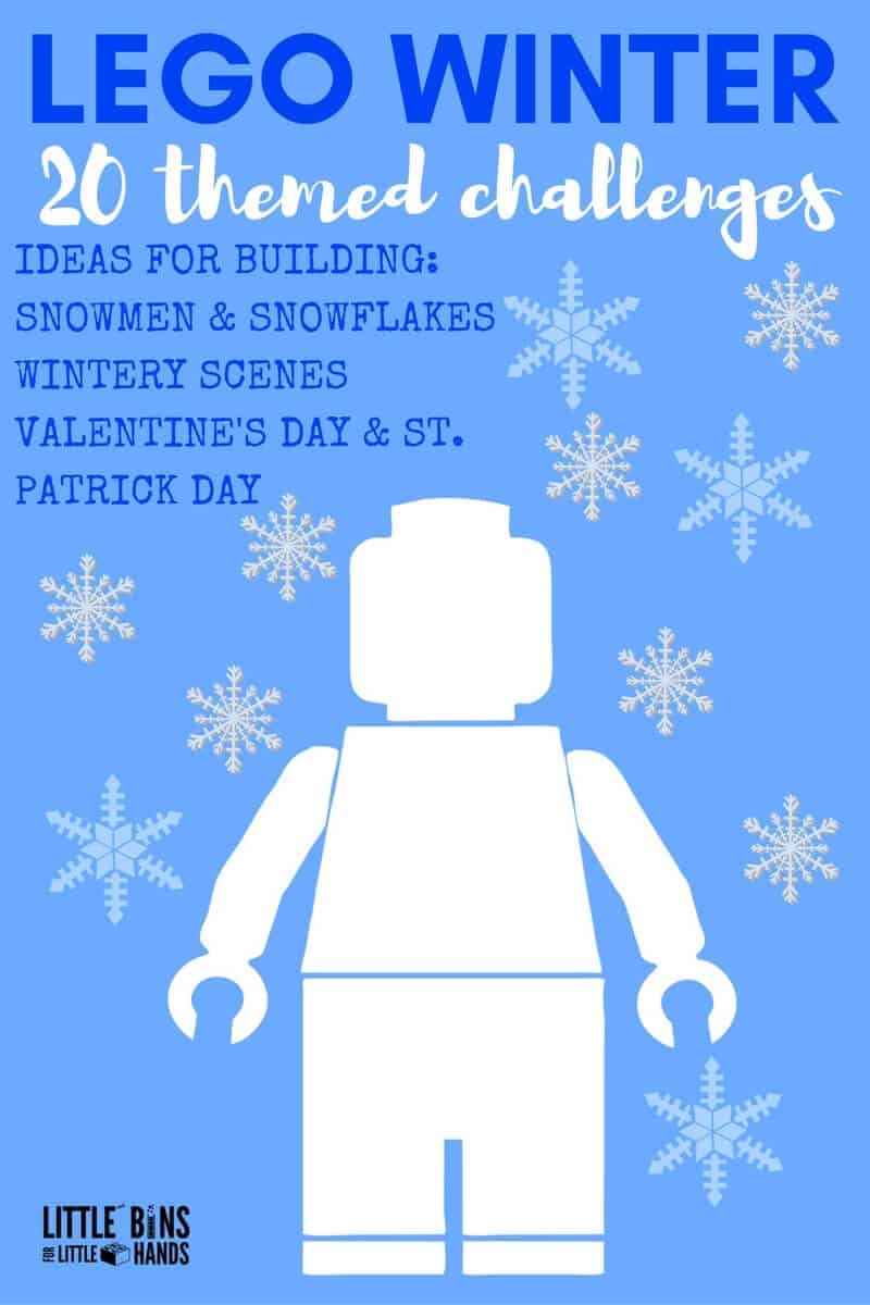 Winter LEGO Building Activities And Challenges For Kids