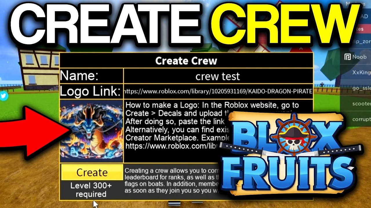 blox fruits crew pictures