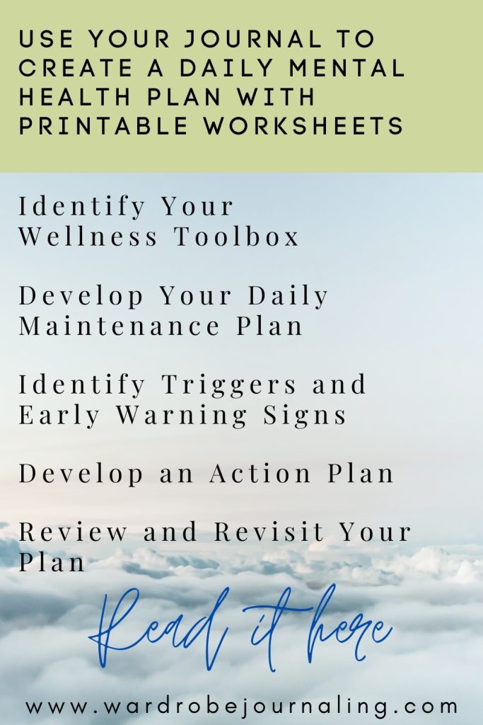 WRAP Workbook Wellness Recovery Action Plan Worksheets Library