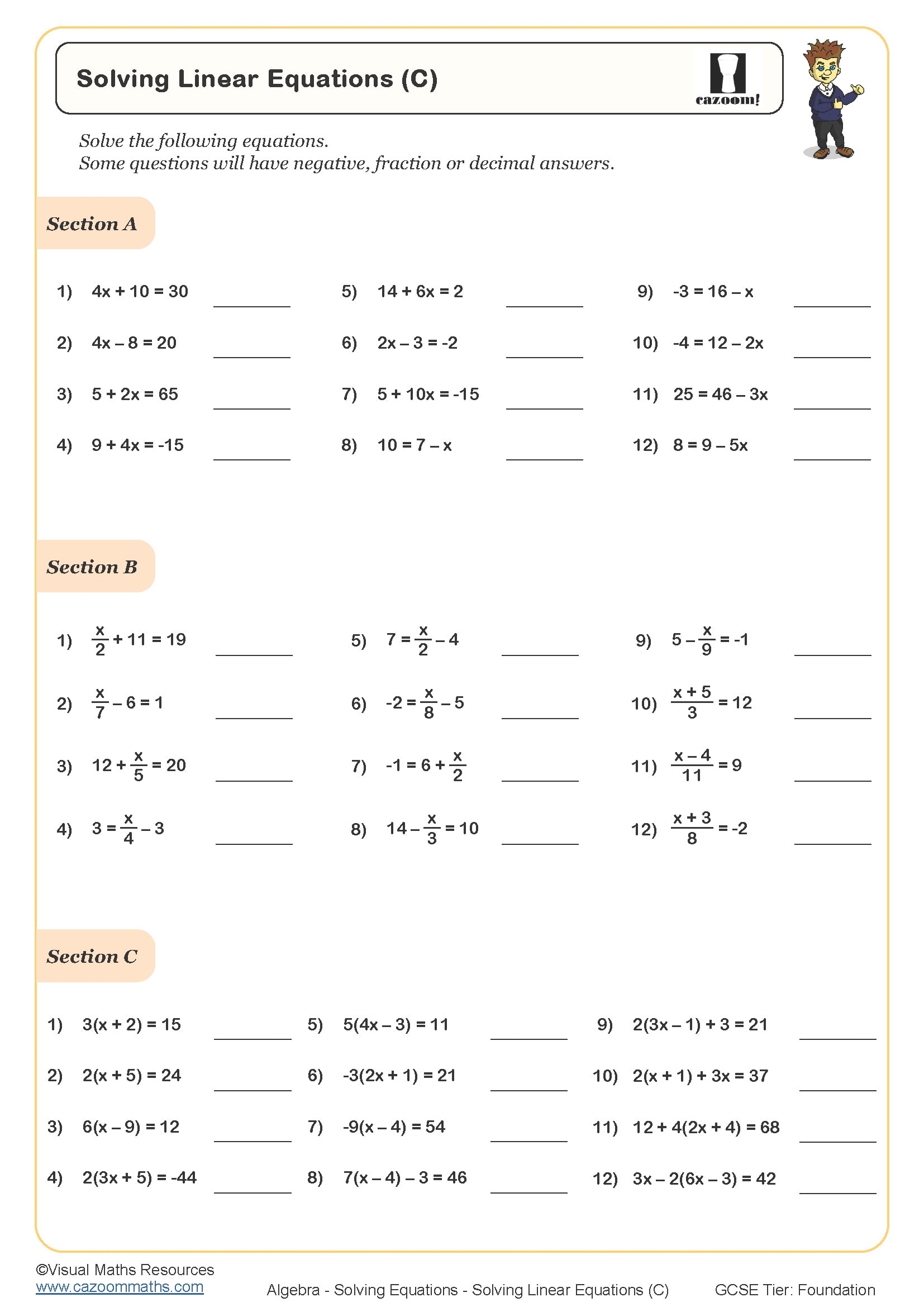 Year 9 Maths Worksheets Printable Maths Worksheets Worksheets Library