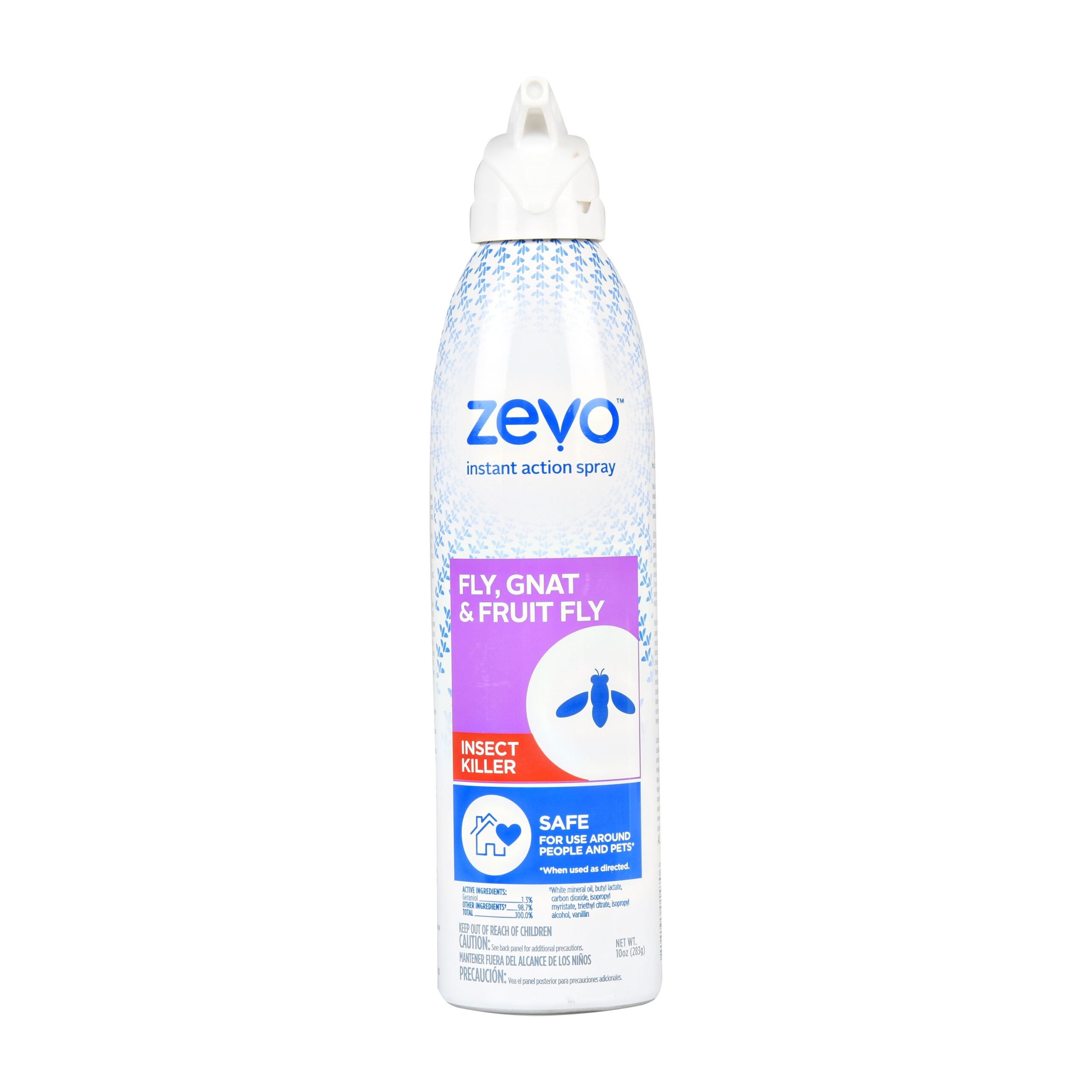Zevo Fly Gnat Fruit Fly Flying Insect Spray 10 Oz