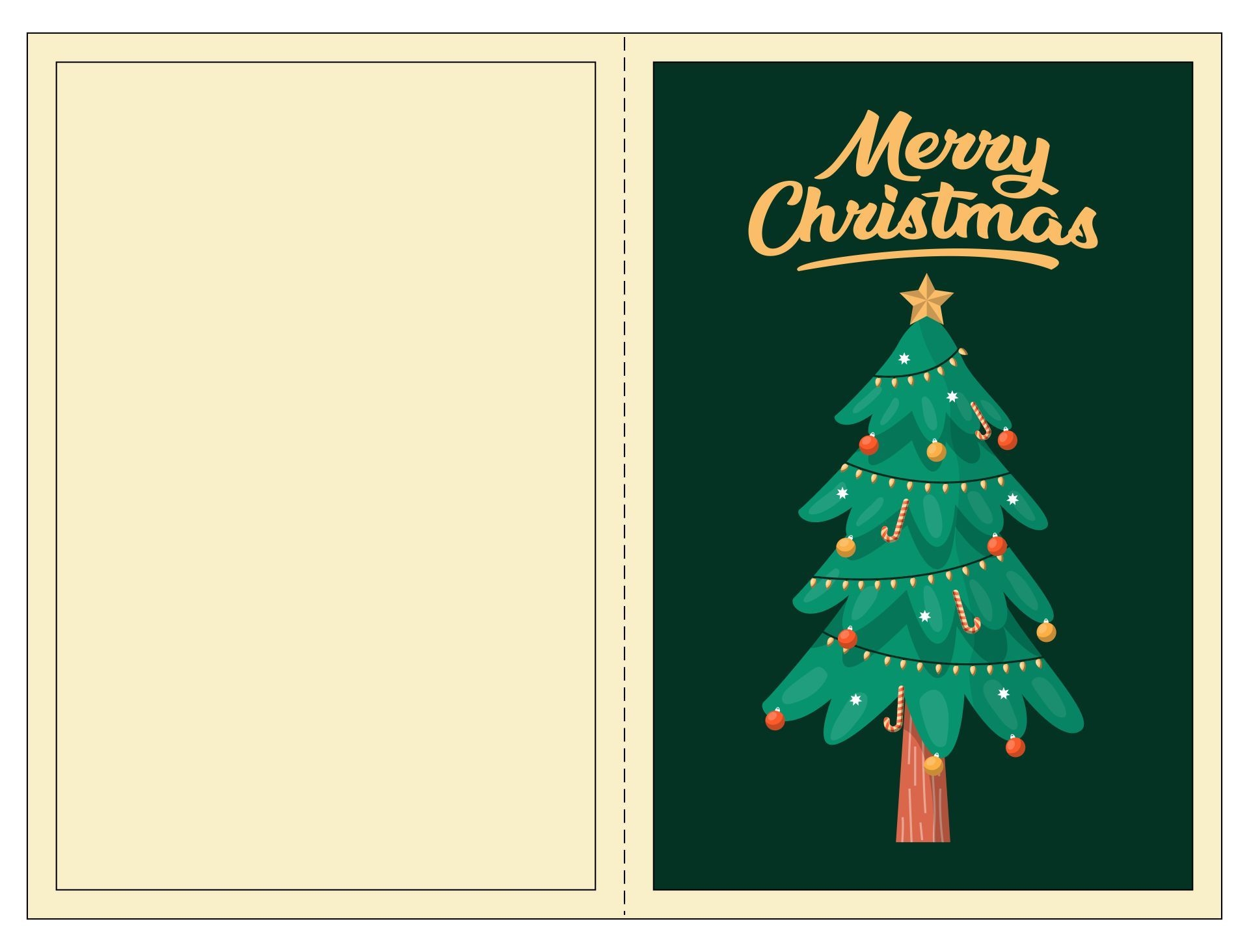10 Best Free Printable Christmas Card Template Pdf For Free At Artofit