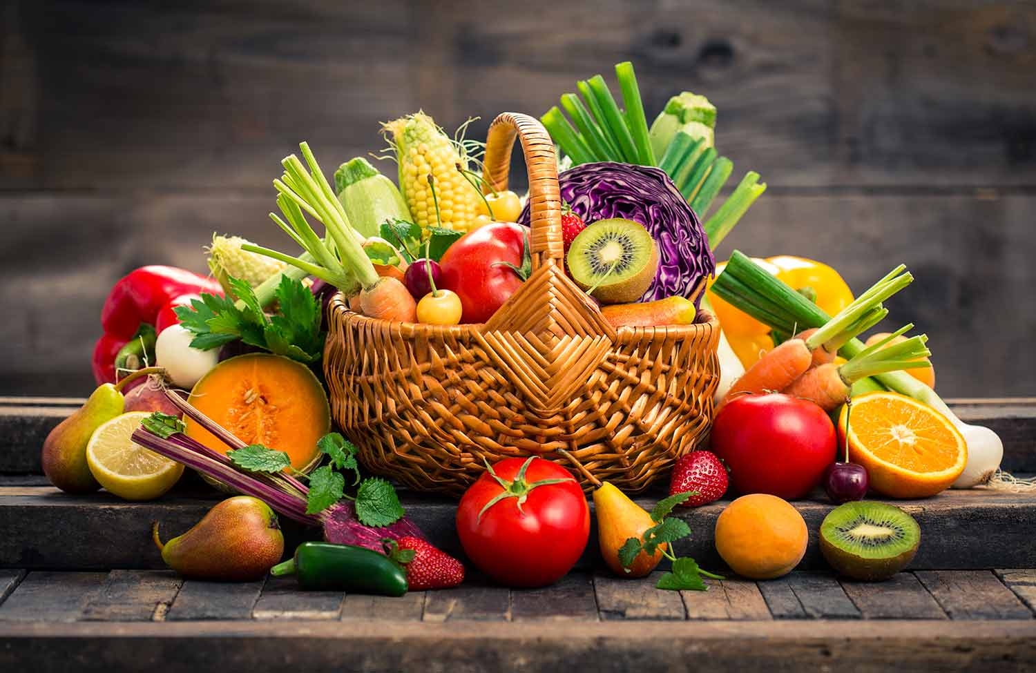pictures of fruit and vegetables