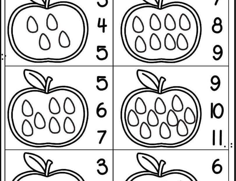 11 Free Apple Themed Printable Exciting Activities For Preschool And