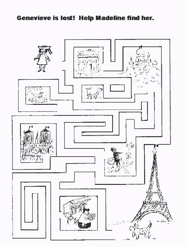 12 Best Madeline Coloring Pages For Kids Updated 2018