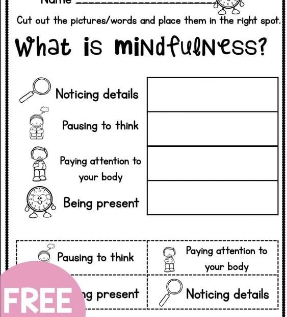 13 Printable Mindfulness Worksheets For Adults