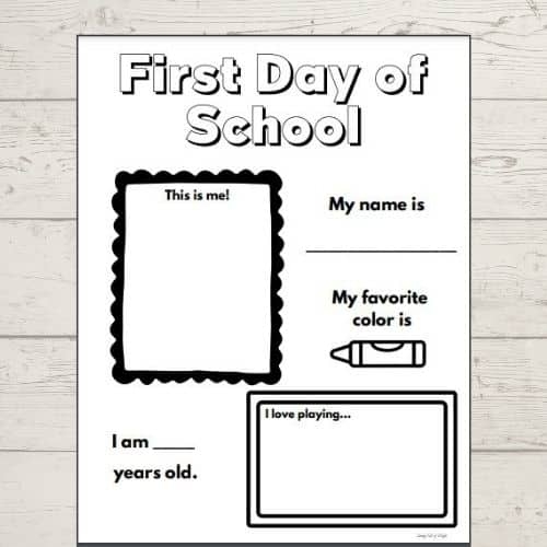 15 Amazing First Day Of School Activities Preschool And Kindergarten