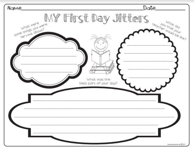 15 First Day Jitters Activities To Calm Back to School Nerves