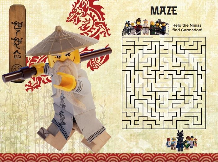 lego ninjago printable activities