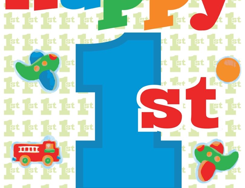 1st Birthday Free Printables Printable Templates