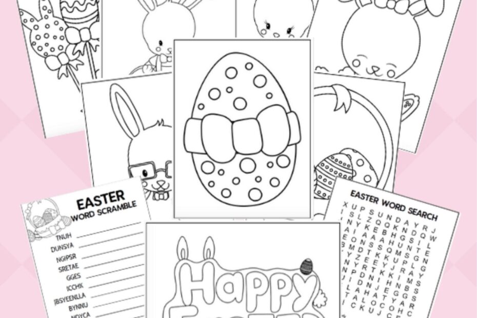 25 Free Easter Printable Activities Gathering Beauty