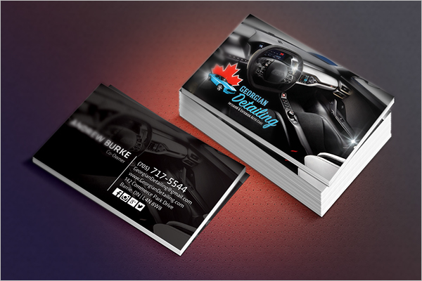 30 Automotive Business Card Templates Free PSD Design Samples