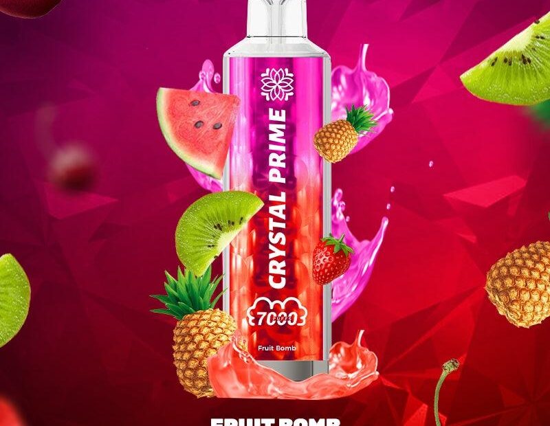 3D Crystal Prime 7000 Fruit Bomb Fruit BombVapesdirect