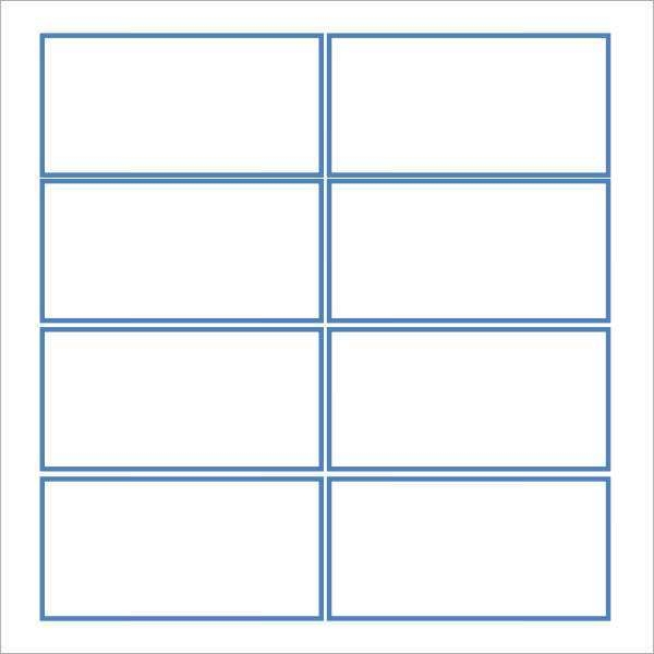 3X5 Blank Index Card Template Word Cards Design Templates