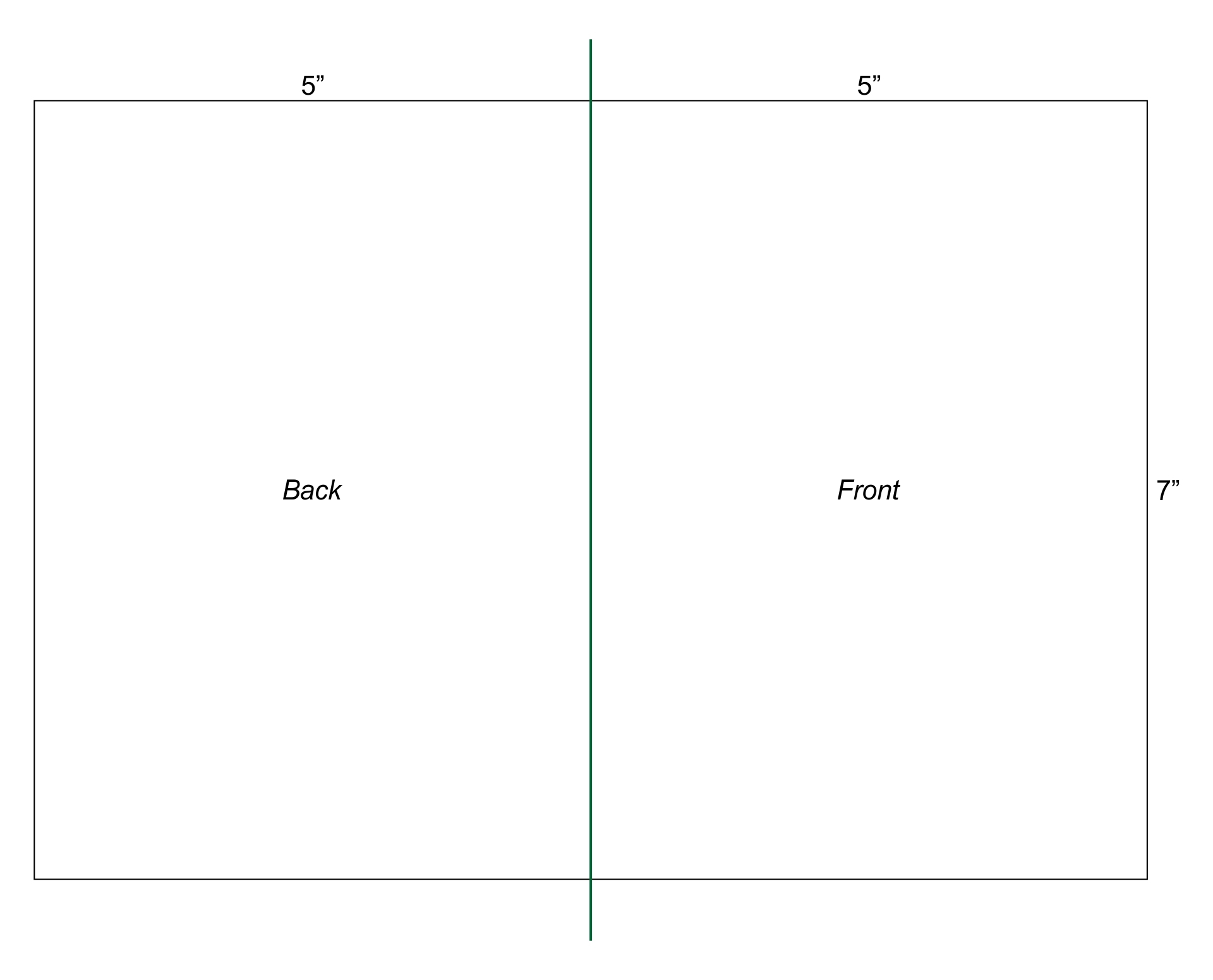 free printable foldable card template