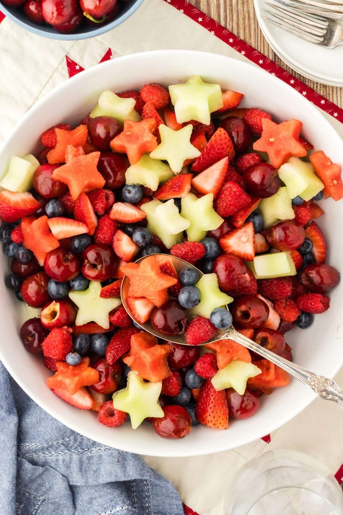 fruit salad decoration pictures