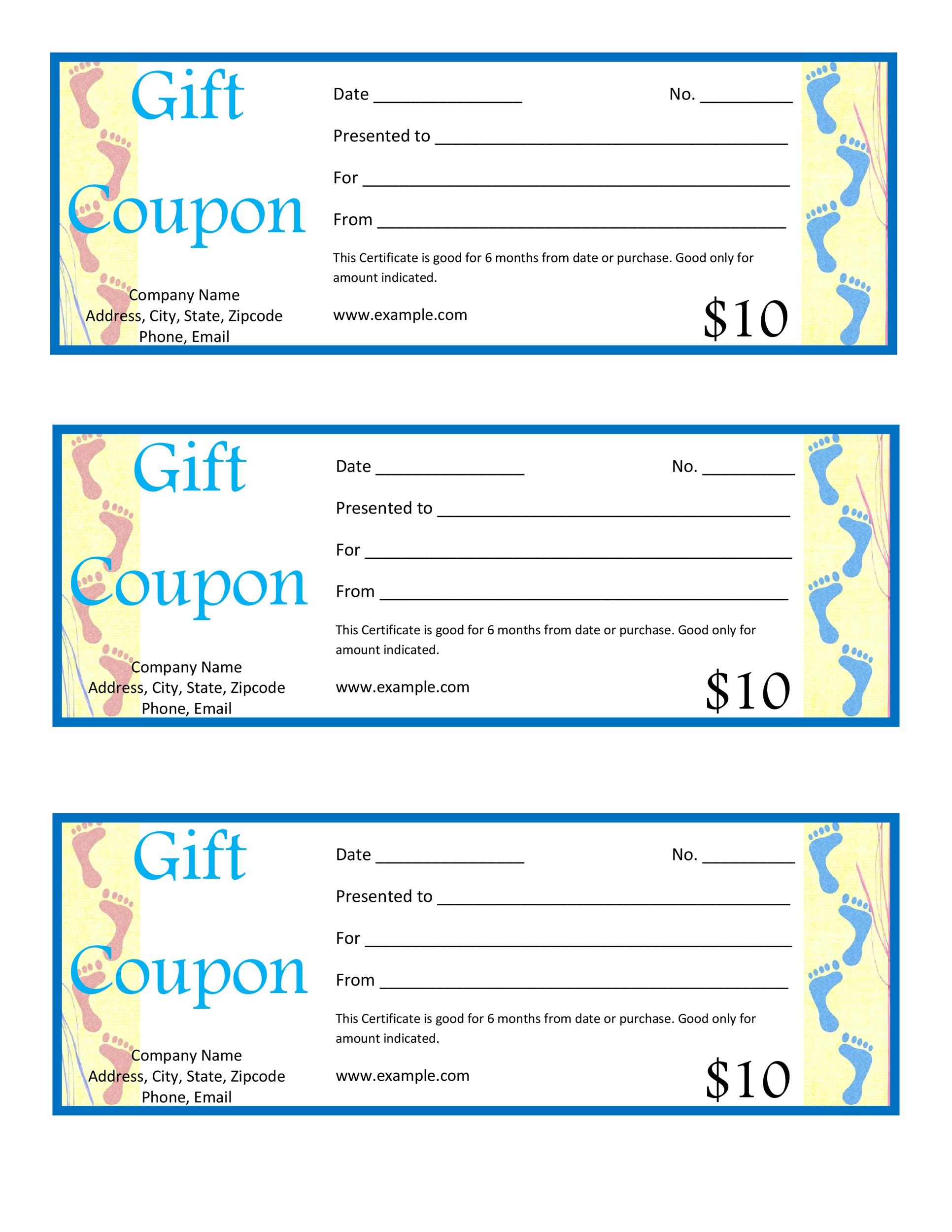 50 Free Coupon Templates Template Lab