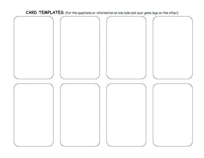 free printable blank cards templates