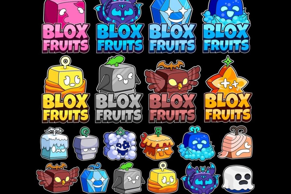 64 Blox Fruits SVG Bundle Roblox Gaming Clipart Pirate Ninja Roblox SVG Blox Fruit Birthday Printable Cake Roblox Cricut Game Fruits PNG Etsy