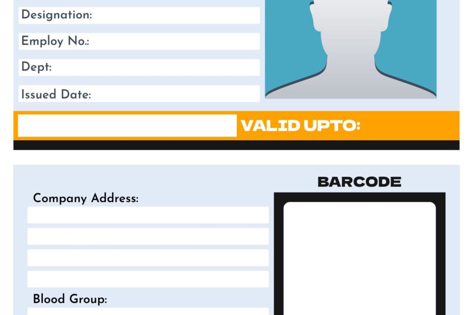 7 Best Images Of ID Name Badge Templates Printable Free ID Card