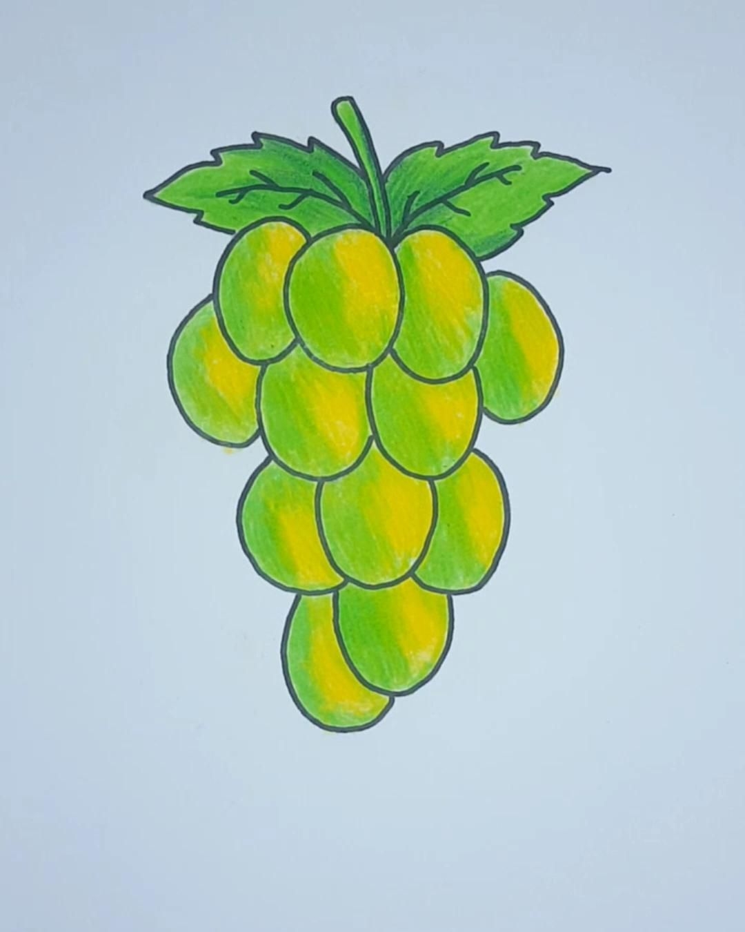 easy fruit pictures to draw