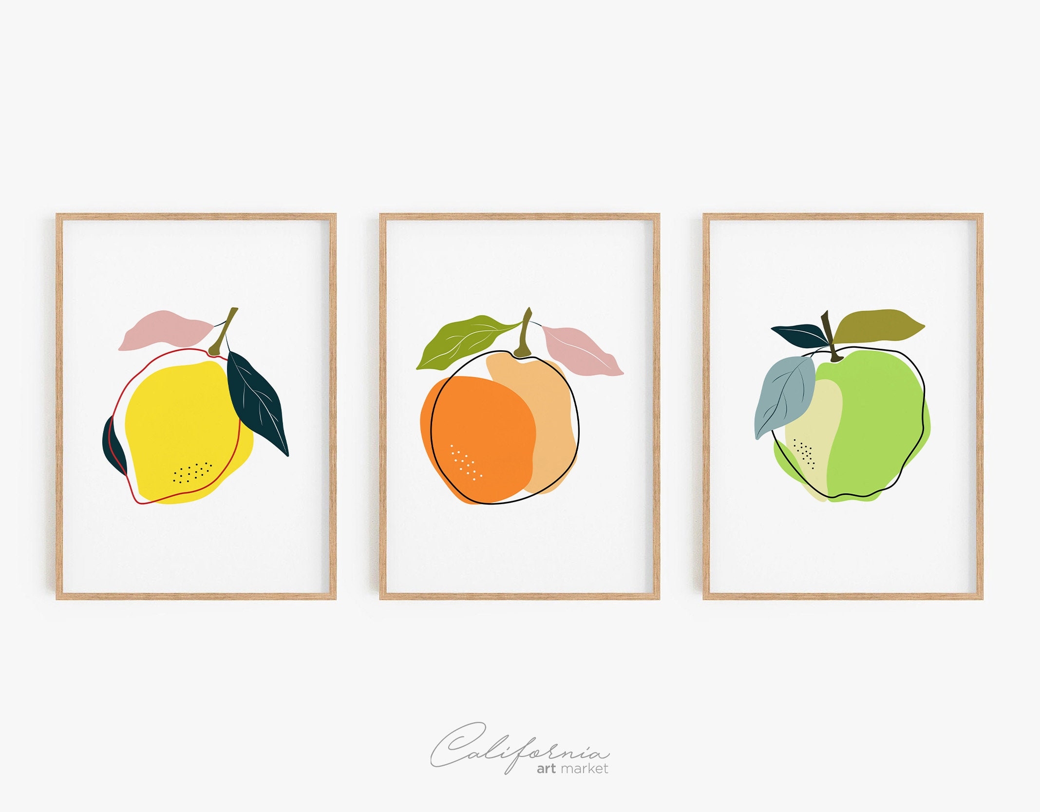 abstract fruit pictures