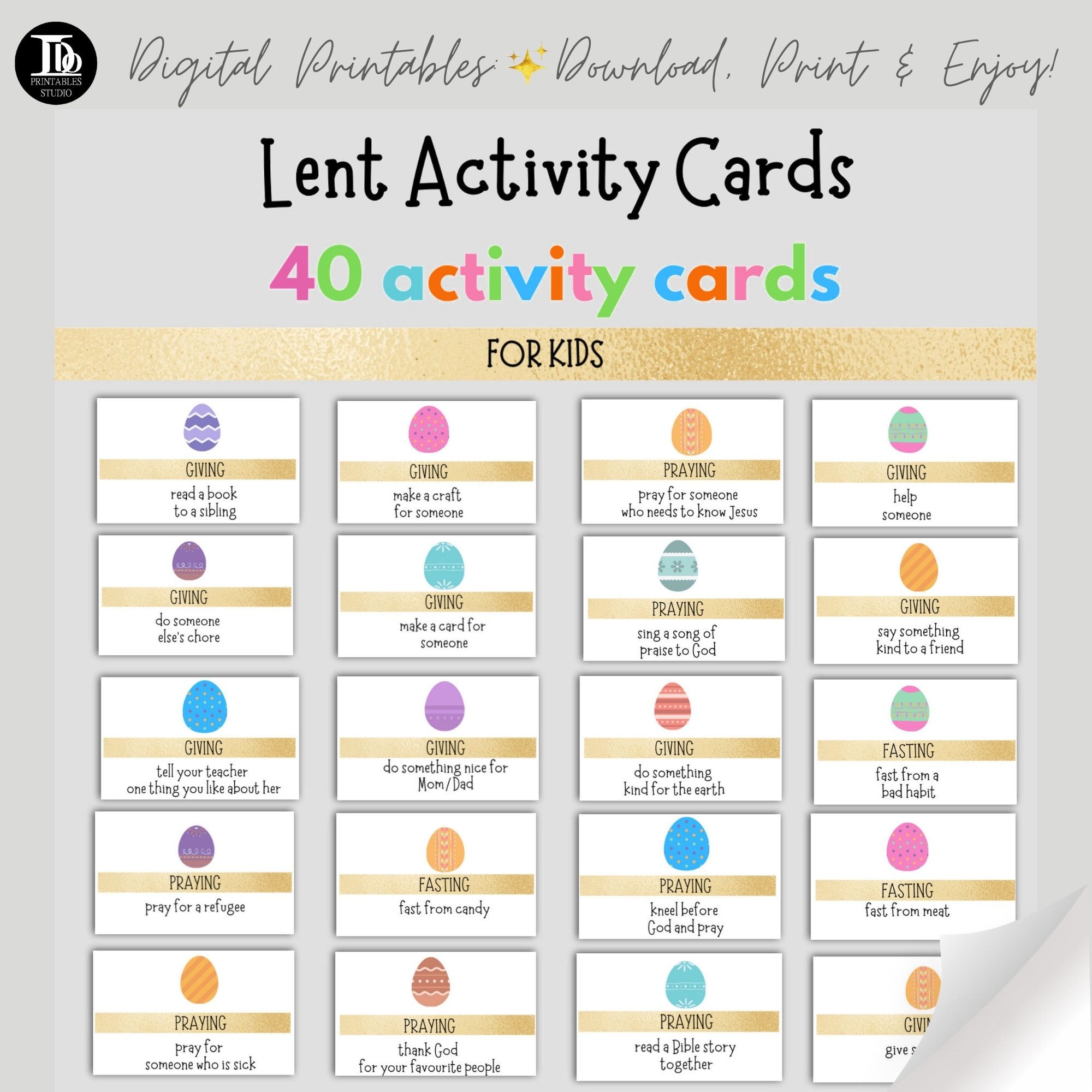 Activities For Lent Printable Pages Dev