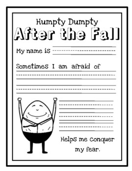 After The Fall Humpty Dumpty Writing Prompt By Miss Leenie TpT
