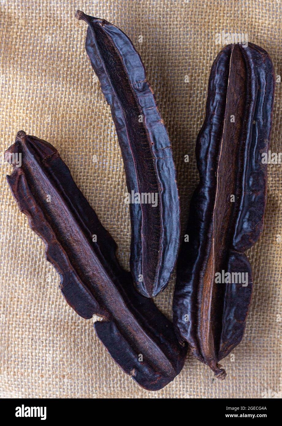 Aidan Fruit Also Known As Prekese And Tetrapleura Stock Photo Alamy