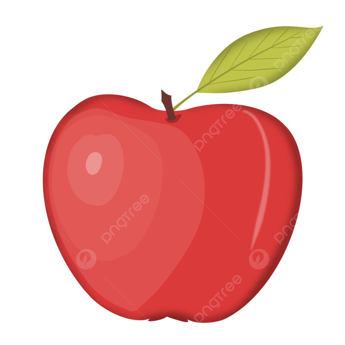 Apple Fruit Clipart Transparent PNG Hd Apple Fruit Illustration Apple Apple Illustration Fruit PNG Image For Free Download